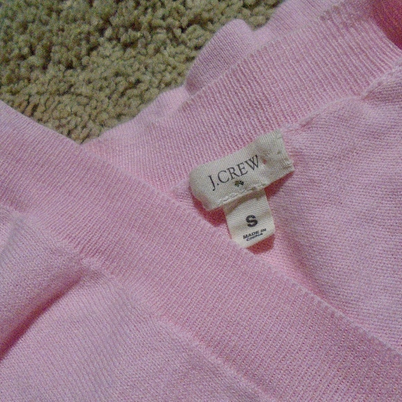 J CREW V-Neck Long Sleeve Cotton Sweater S - Picture 5 of 5